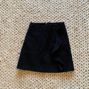 J Crew Wool Mini Skirt